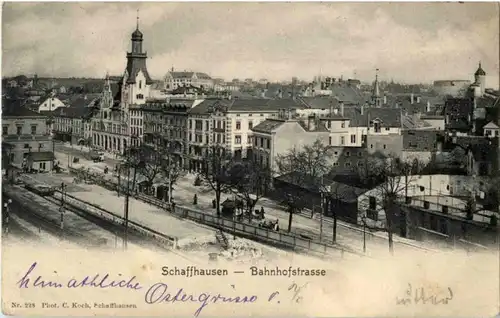 Schaffhausen - Bahnhofstrasse -150520