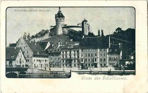 Schaffhausen - Schifflände -150390