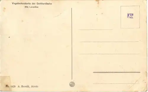 Vogelschau der Gotthardbahn -151066