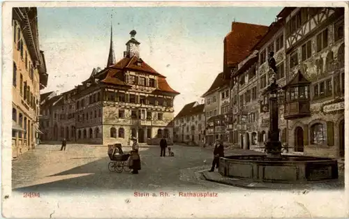 Stein am Rhein - Rathausplatz -150774