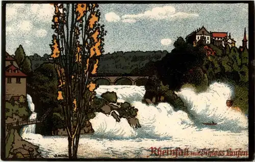 Schaffhausen - Rheinfall -150574