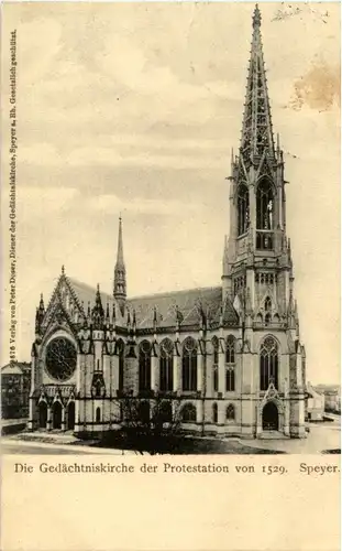 Speyer - Gedächtniskirche -148836