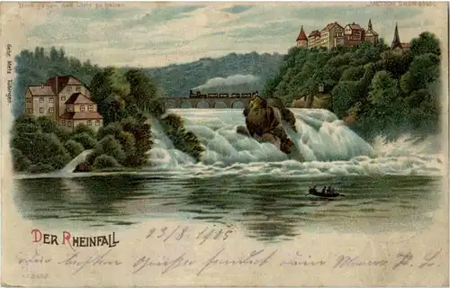 Schaffhausen - Rheinfall - Halt gegen Licht -150616