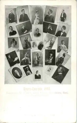 Konstanz - St. Gallen - Davos- Solothurn - Biel - La Chaux de Fonds - Operntournee 1903 -149506