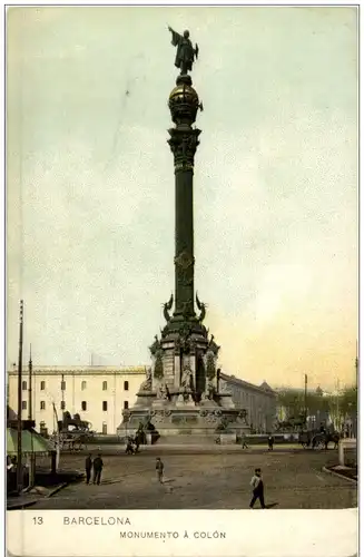 Barcelona - Monumento a Colon -109614