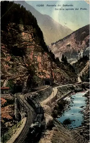 Galleria spirale del Prato - Eisenbahn -150912