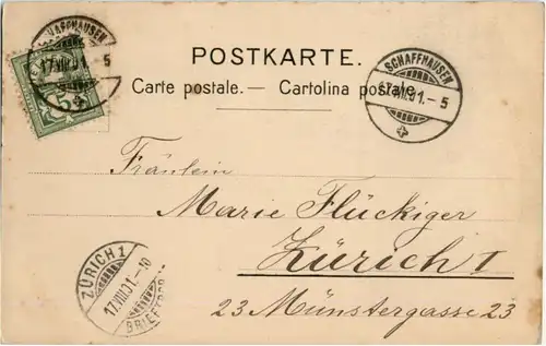 Schaffhausen - 4. Centenarfeier des Kantons 1901 -150258