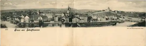 Gruss aus Schaffhausen - Klappkarte -150206