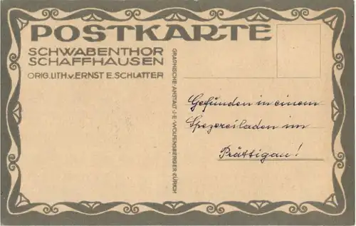 Schaffhausen - Schwabenthor -150302