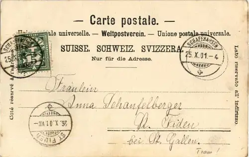 Gruss aus Schaffhausen - Neues Postgebäude -150394