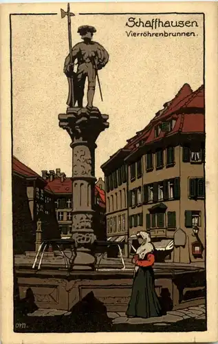 Schaffhausen - Vierröhrenbrunnen -150318