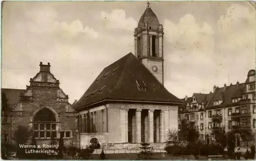 Worms - Lutherkirche -149426