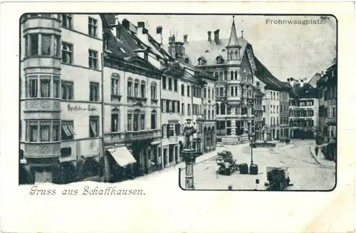 Schaffhausen - Frohnwaagplatz -150392