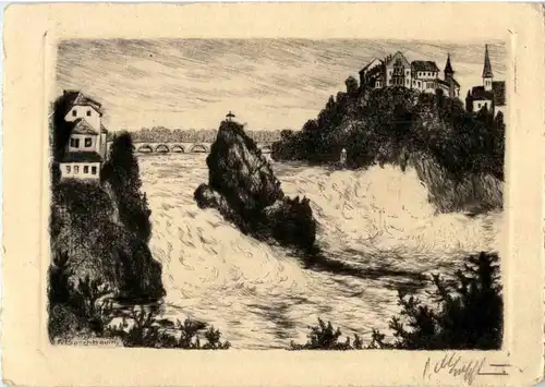 Schaffhausen - Rheinfall -150540