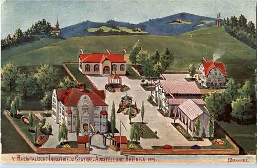 Rheineck - Rheintalische Industrie und Gewerbe Ausstellung 1909 -152218