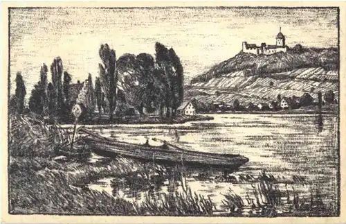 Stein am Rhein - Künstlerkarte Carl Meyer -150730