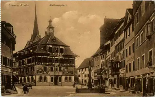 Stein am Rhein - Rathausplatz -150702