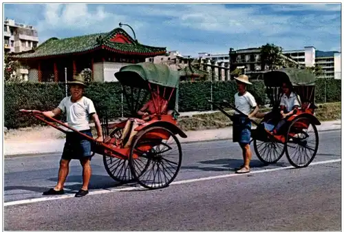 Hong Kong - Rickshaws -110534