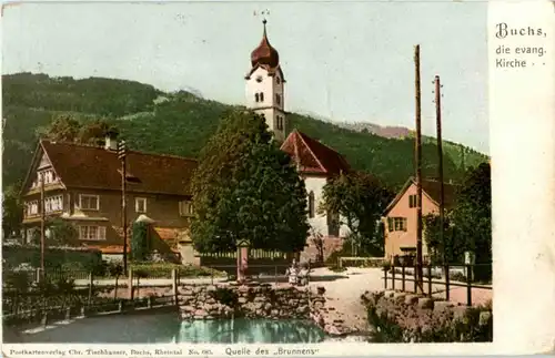 Buchs - Evang. Kirche -152132