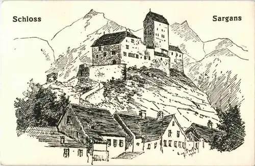 Sargans - Schloss -152754