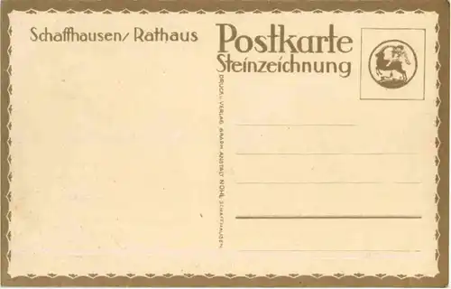 Schaffhausen - Rathaus -150322