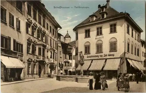 Schaffhausen - Tellbrunnen -150424