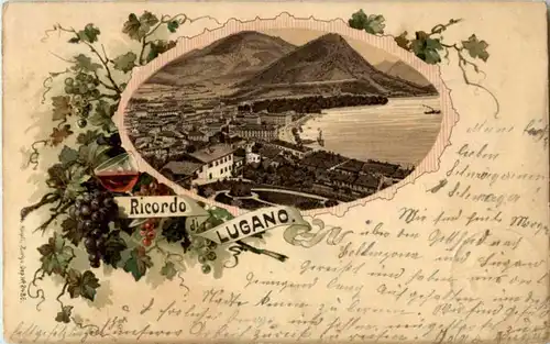 Ricordo di Lugano - Litho -151368