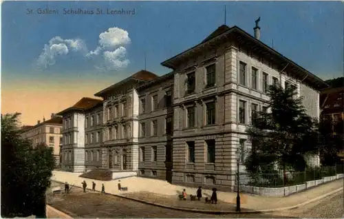 St. Gallen - Schulhaus St. Leonhard -152986