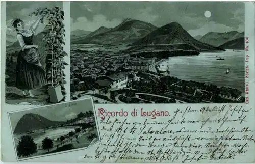 Ricordo di Lugano - Litho -151372