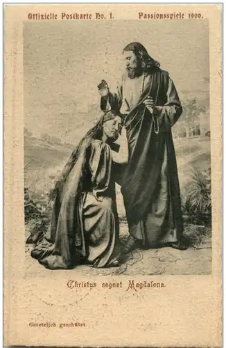 Oberammergau - Passionsspiele 1900 -111326