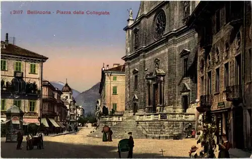 Bellinzona - Piazza della Collegiata -151634