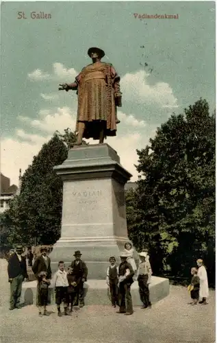 St. Gallen - Vadiandenkmal -152890