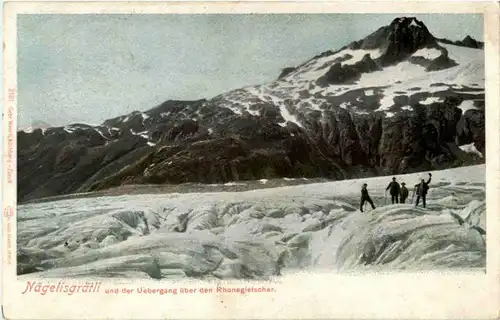 Nägelisgrätli und der Übergang über den Rhonegletscher -153040