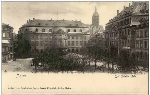 Mainz - Der Schillerplatz -111732