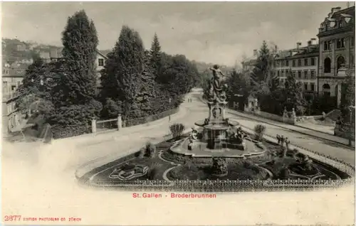 St. Gallen - Broderbrunnen -153980