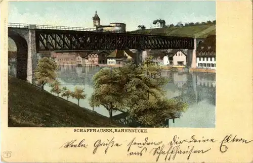Schaffhausen - Bahnbrücke -150226