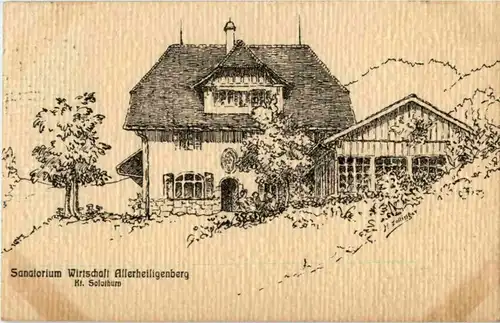 Sanatorium Wirtschaft Allerheiligenberg -153510