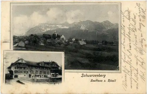 Schwarzenberg - Gasthaus z Rössli -153428