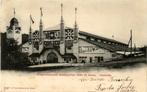 St. Gallen - Eidg. Schützenfest 1904 -154156
