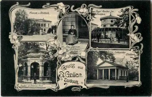 St. Gallen - Stadtpark -154198