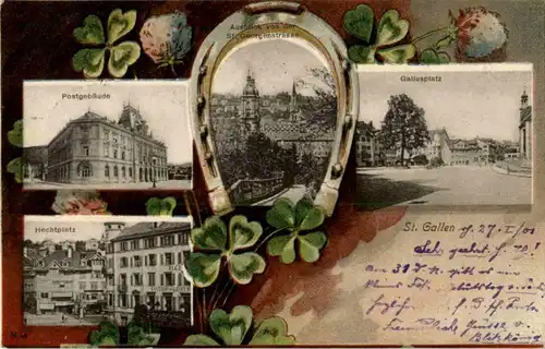 St. Gallen - Litho -153908