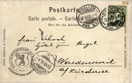 St. Gallen - Eidg. Schützenfest 1904 -154260