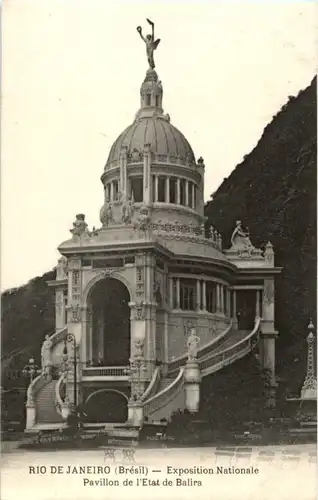 Rio de Janeiro - Exposition Nationale - Pavillon de l Etat de Balira -154486