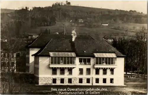 Gruss aus St. Gallen - Kantonsspital -153966