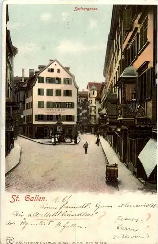 St. Gallen - Speisergasse -154068