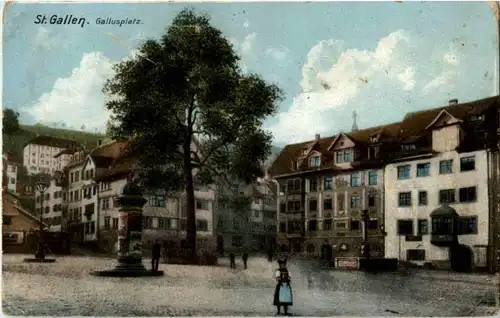 St. Gallen - Gallusplatz -154118