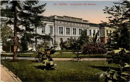 St. Gallen - EStadtgarten mit Museum -154164