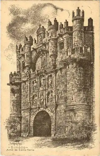 Burgos - Arco de Santa Maria -154750