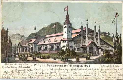 St. Gallen - Eidg. Schützenfest 1904 -154154