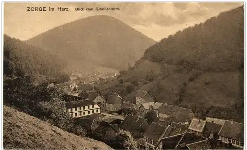 Zorge im Harz - Blick vom Glockenturm -112954